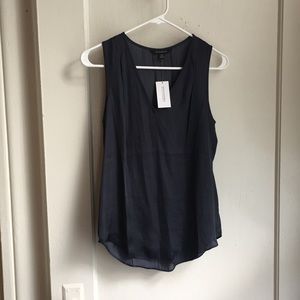 Banana Republic silky blue top